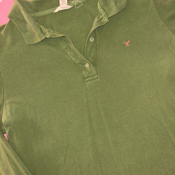 American Eagle Outfitters Tops Rare American Eagle Green And Pink